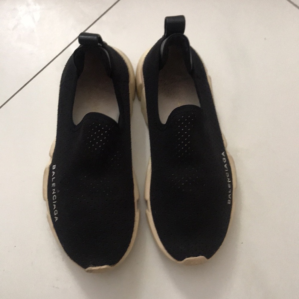 Balenciaga Womens Black Running Shoes EU Size 35 - Picture 2 of 8